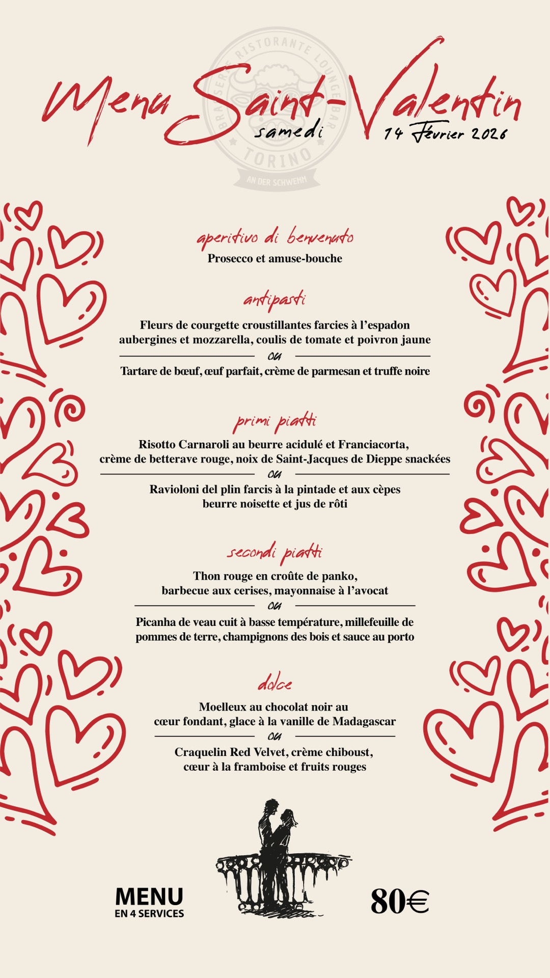 Soirée Saint-Valentin 1 02 Menu Saint Valentin